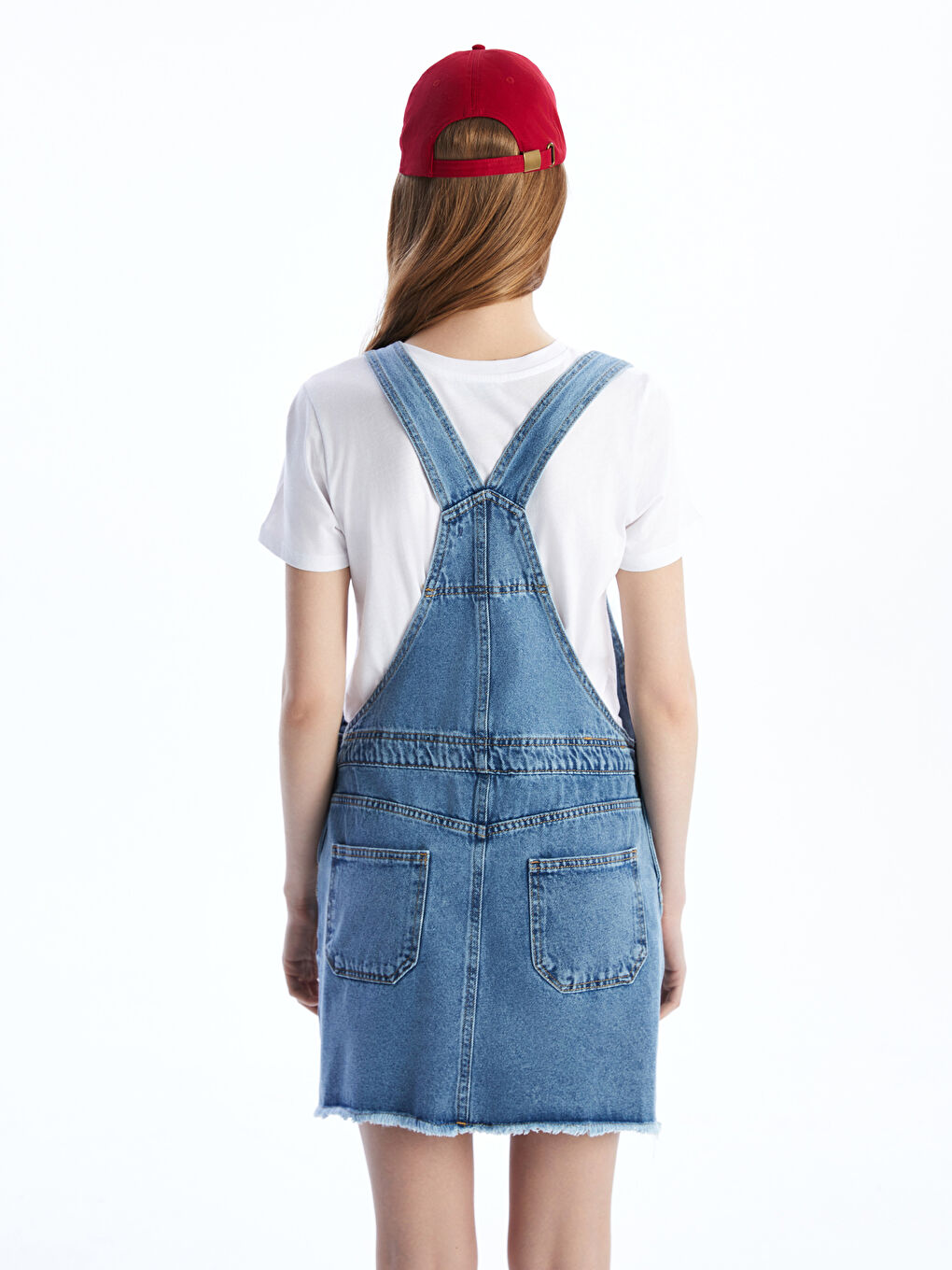 Woman BLUE Denim Dress -S5LS26Z8-HUE