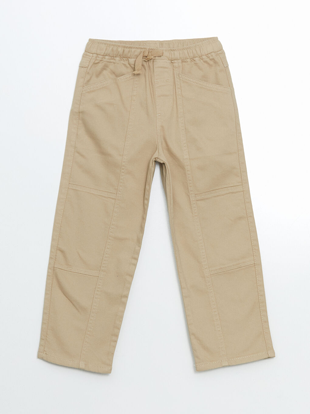 Elastic Waist Gabardine Boys Trousers -S5LS45Z1-FGP