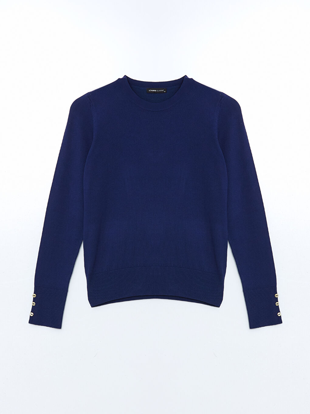 Crew Neck Women's Knitwear Sweater -S5LS53Z8-YFM