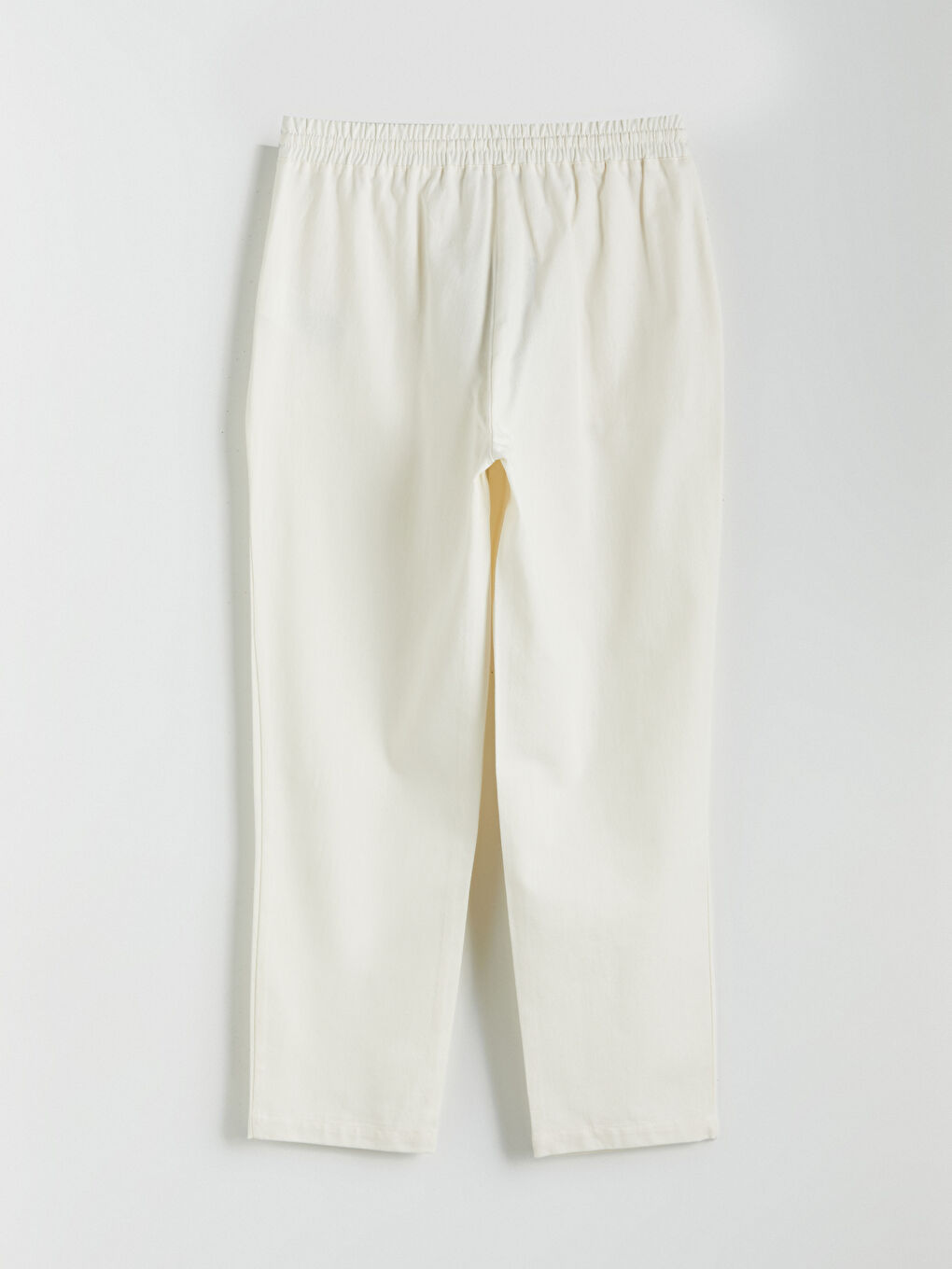 Elastic Waist Linen Blend Women'S Pants -S5LS99Z8-VB6