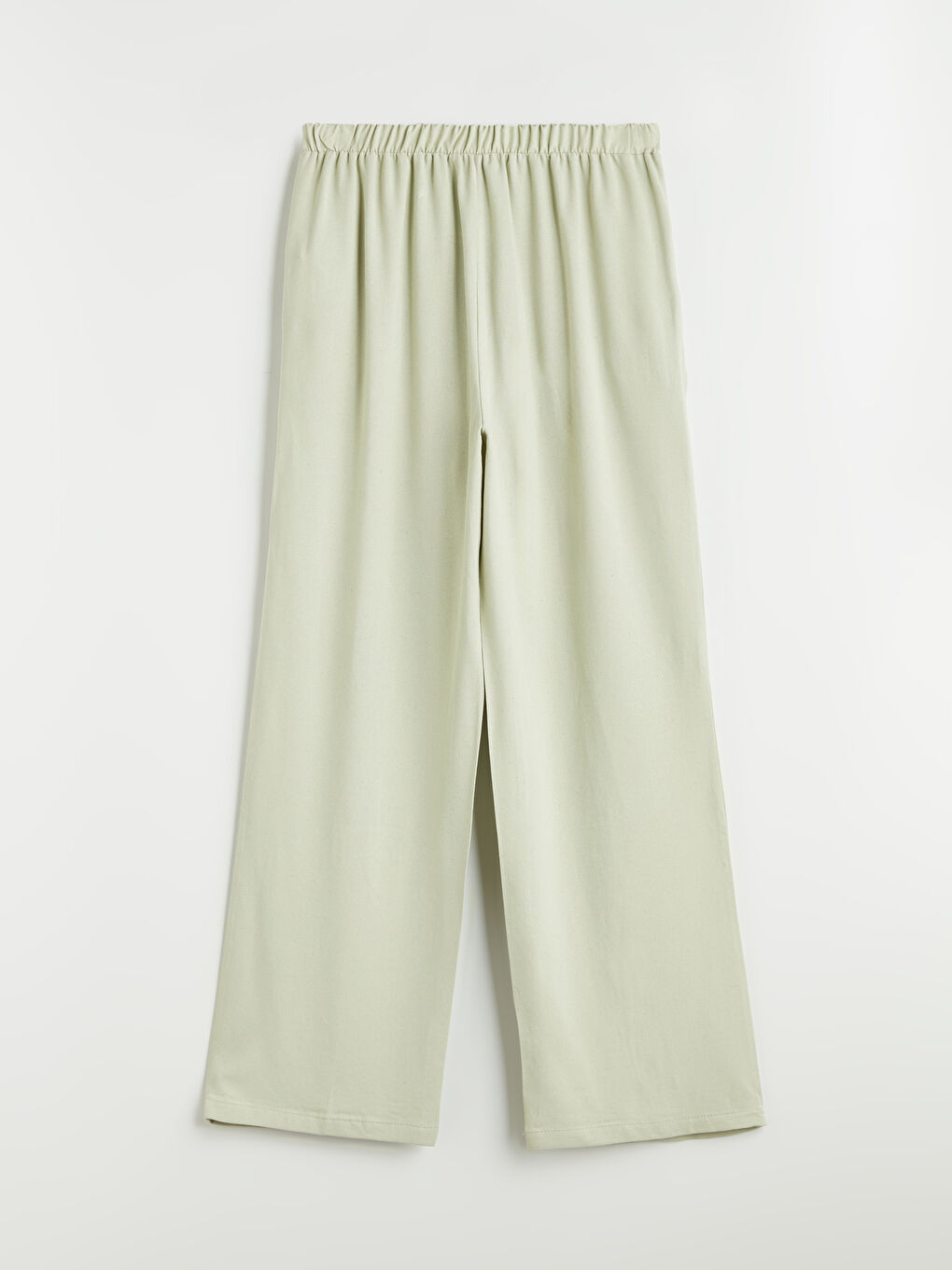 Women's Elastic Waist Linen Blend Trousers -S5LS99Z8-VB6