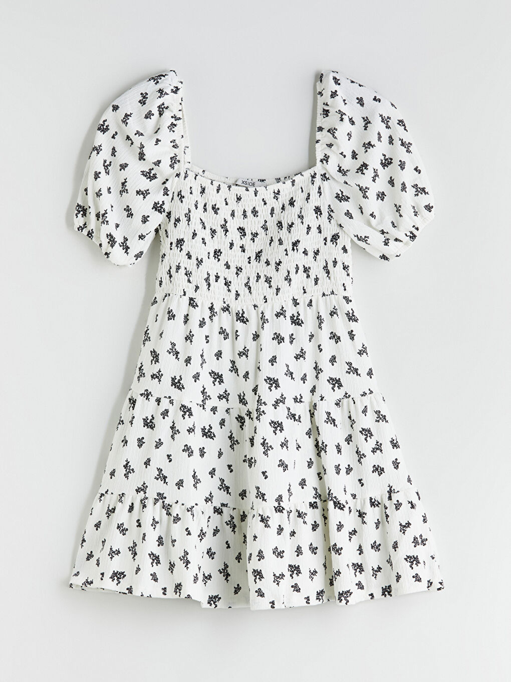 عەزیی مینیی کەتکەت بە یاخەی چوارگۆشە و قۆڵی بالۆنی-4