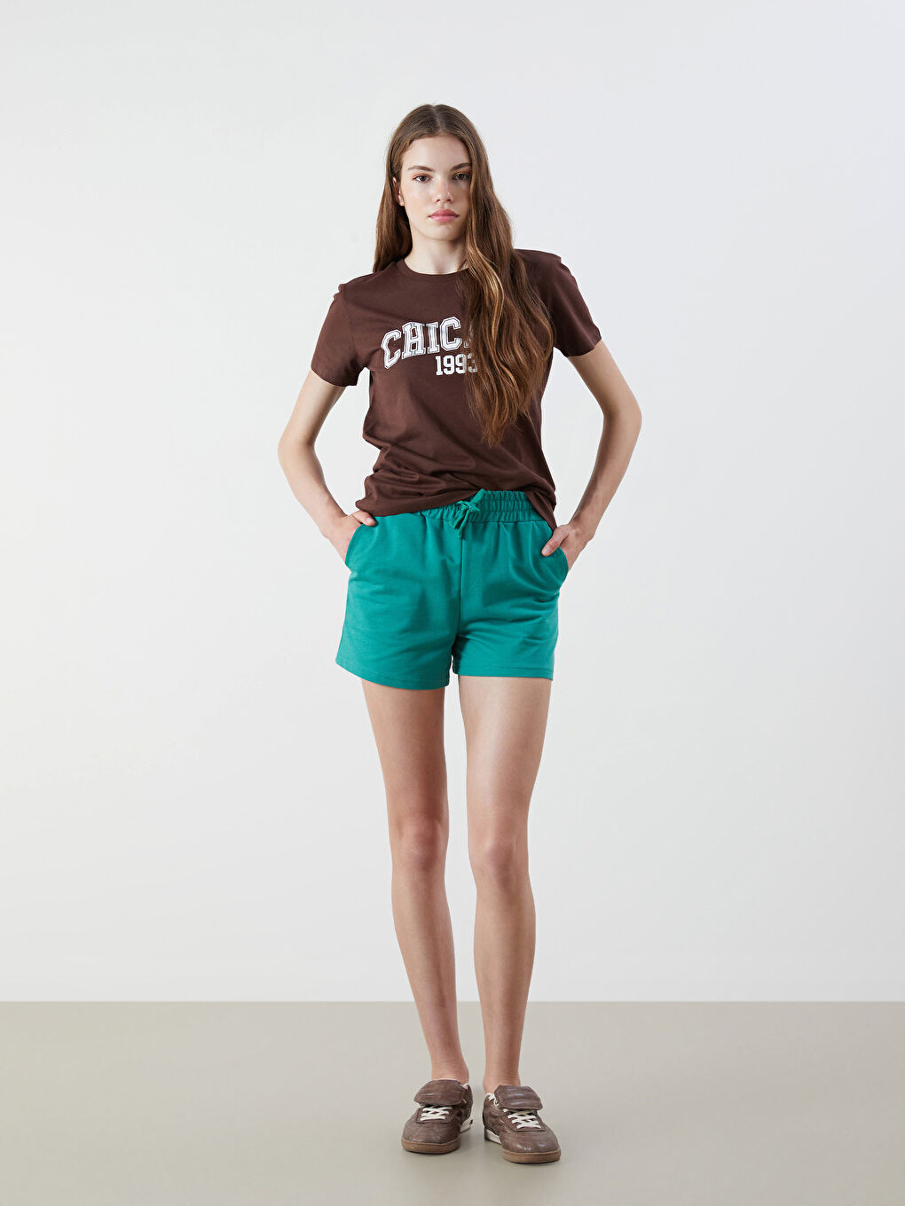 XSIDE Elasticated Waist Women's Shorts -S5LT73Z8-H7R
