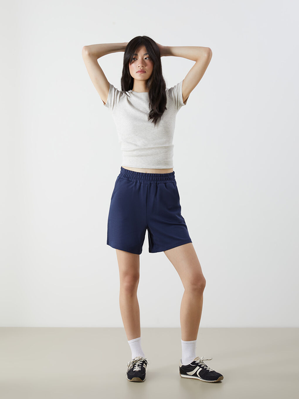 XSIDE Elasticated Waist Women's Shorts -S5LT89Z8-R4J