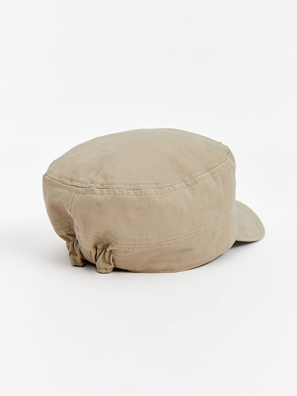 Bej Basic Erkek Kep Şapka-1