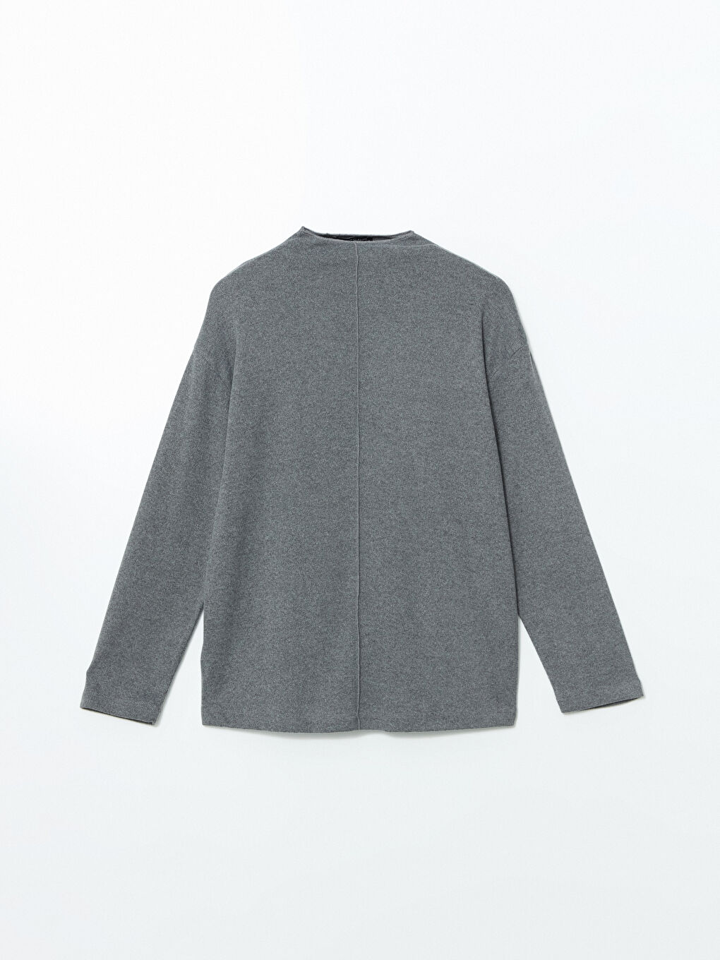 Antrasit Dik Yaka Kadın Tunik-4