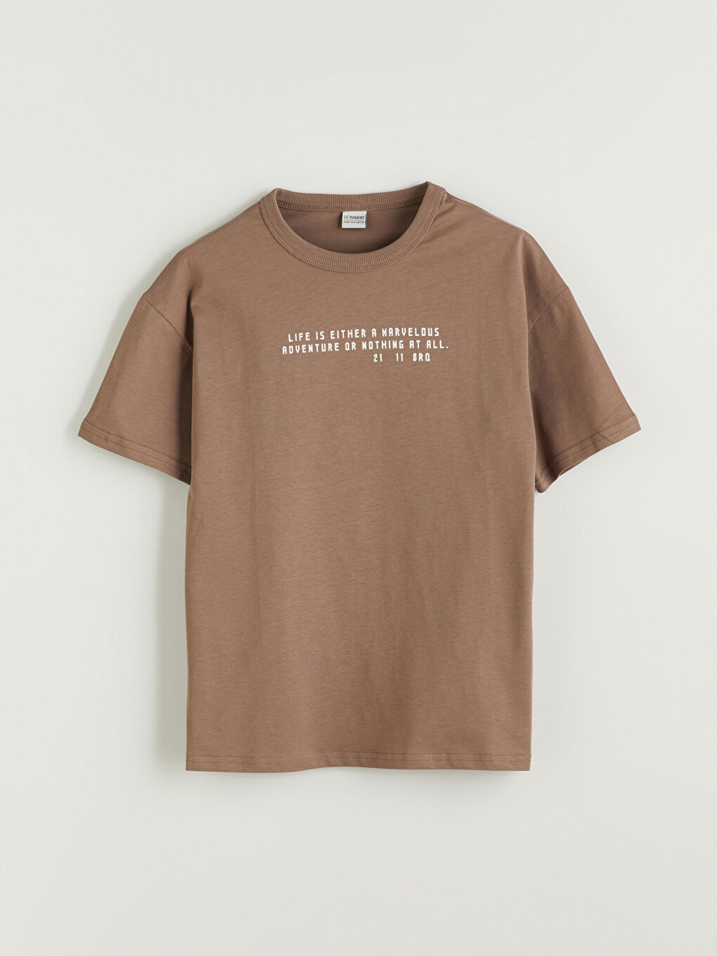 მრგვალი საყელო ბიჭების მაისური-3