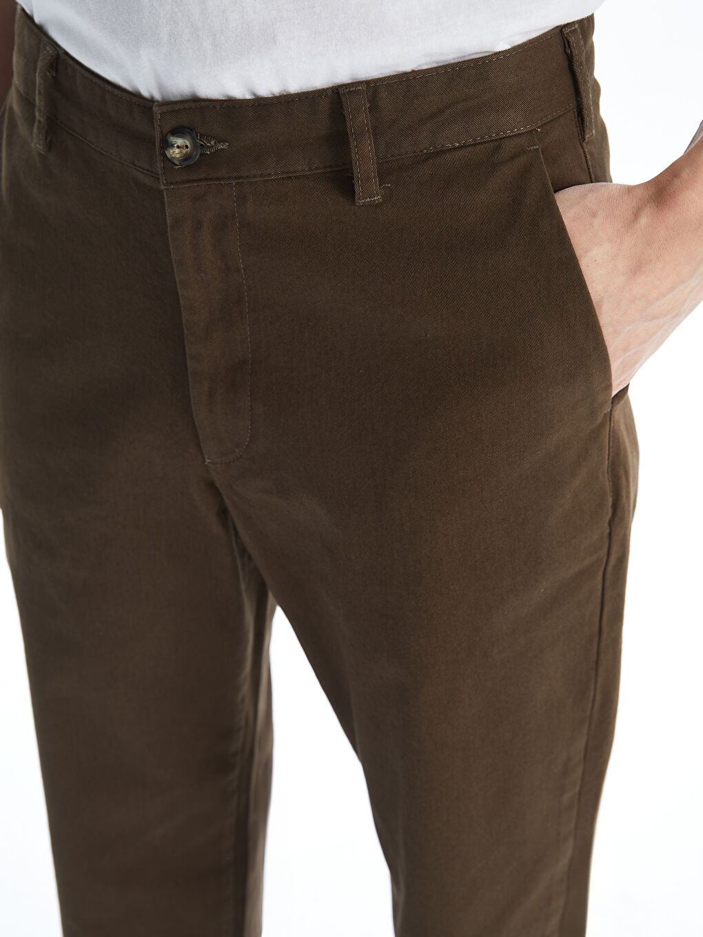 Standard Pattern Gabardine Men's Chino Trousers -S5LU89Z8-ZBF