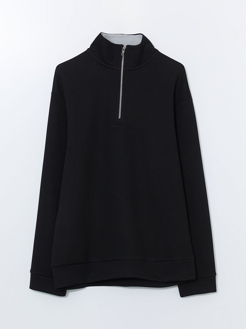 Turtle Neck Long Sleeve Men's Sweatshirt -S5LV14Z8-CVL