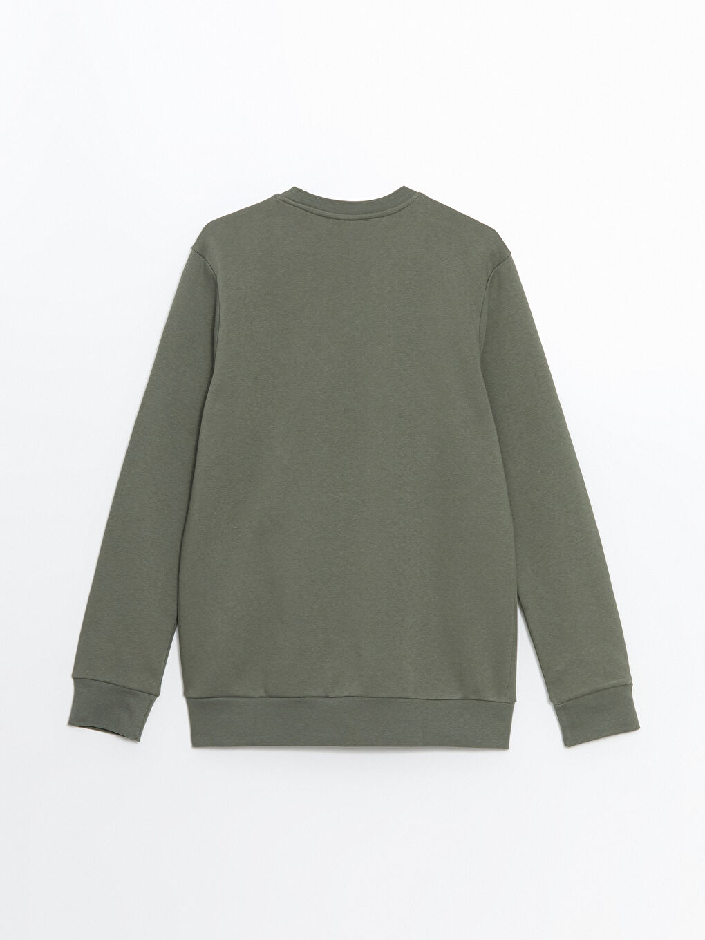 Crew Neck Printed Men's Thick Sweatshirt -S5LV18Z8-SQS