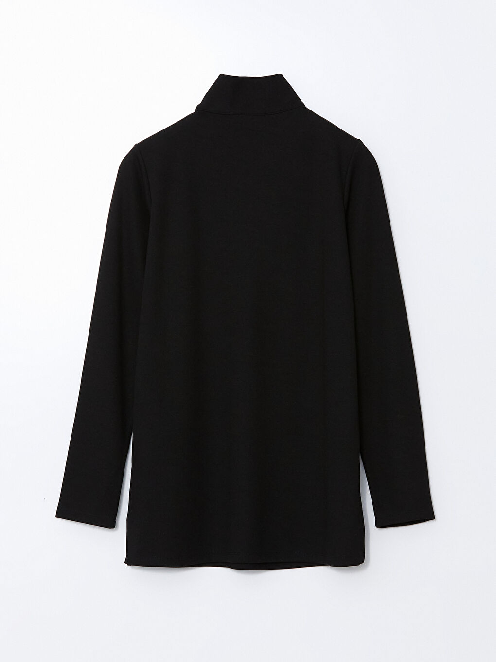 Siyah Dik Yaka Kadın Tunik-5