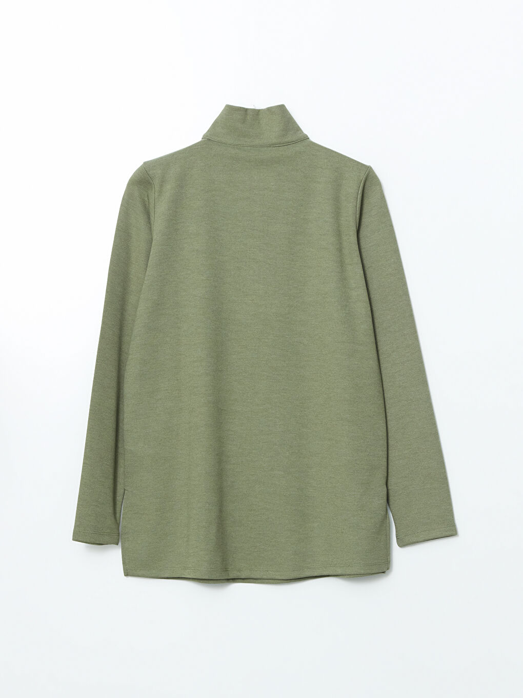 Yeşil Dik Yaka Kadın Tunik-5