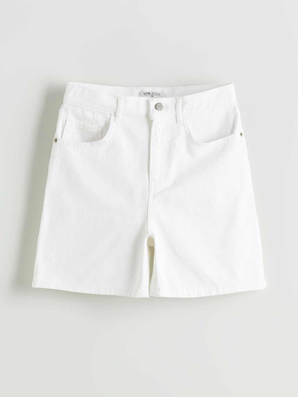 Regular Fit Women's Denim Shorts -S5LV60Z8-D4L
