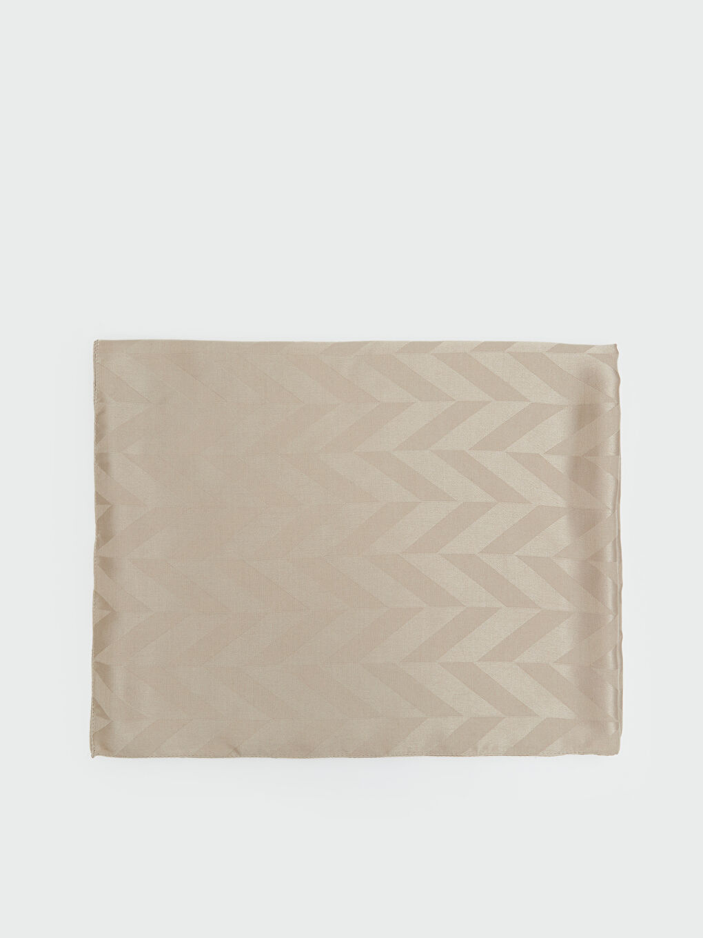 LCW ACCESSORIES Bej Çizgi Desenli Kadın Şal - 1