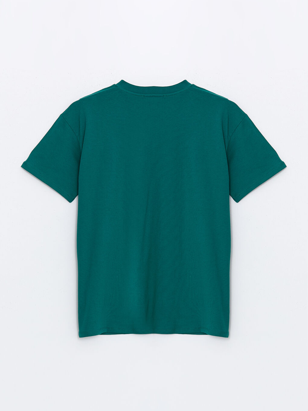 Yeşil Bisiklet Yaka Baskılı Kadın Tunik-5