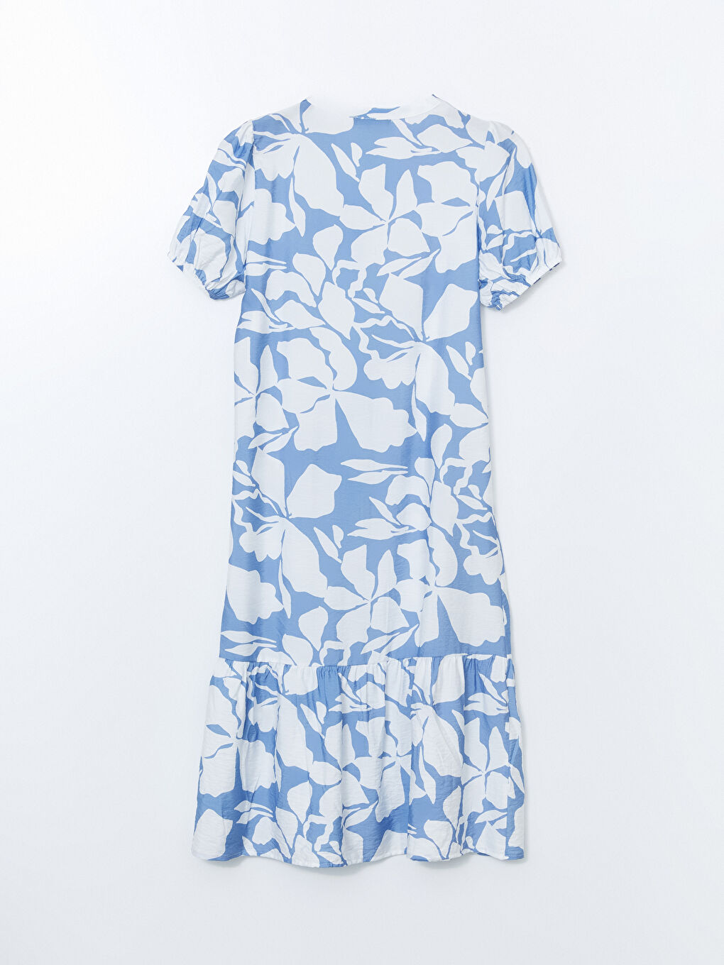 Crazy Collar Patterned Women's Shirt Dress -S5LY37Z8-LRA