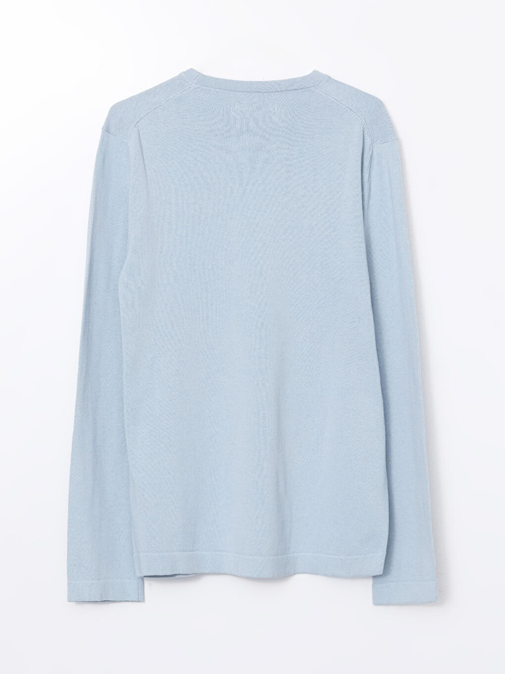 Crew Neck Long Sleeve Men's Tricot Sweater -S5LY50Z8-QXK