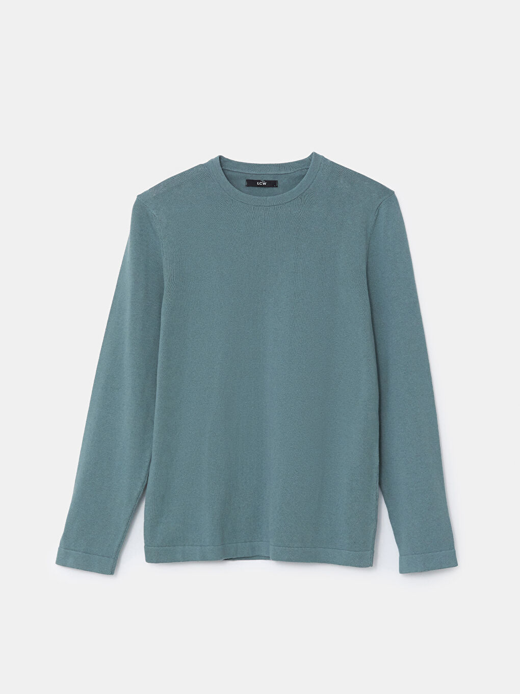 Crew Neck Long Sleeve Men's Tricot Sweater -S5LY50Z8-GX7