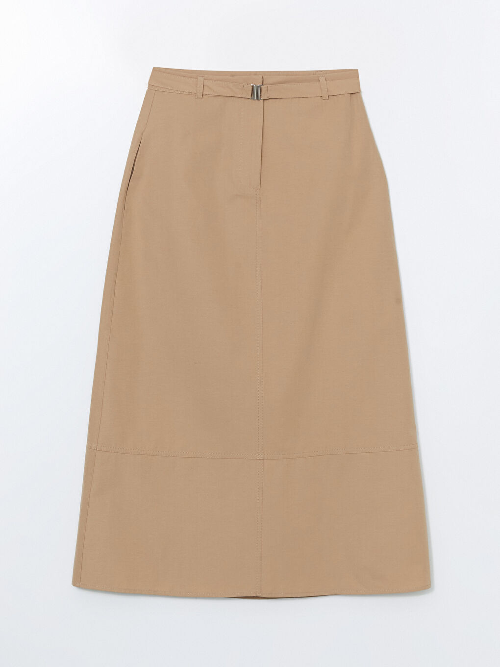 Belted Slim Fit Women's Skirt -S5LY52Z8-Z6B