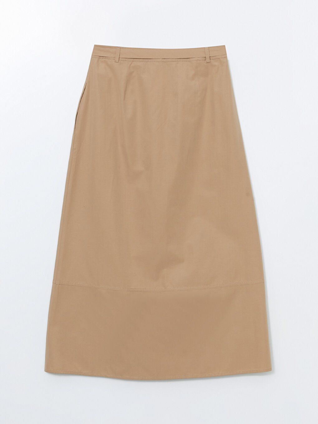 Belted Slim Fit Women's Skirt -S5LY52Z8-Z6B