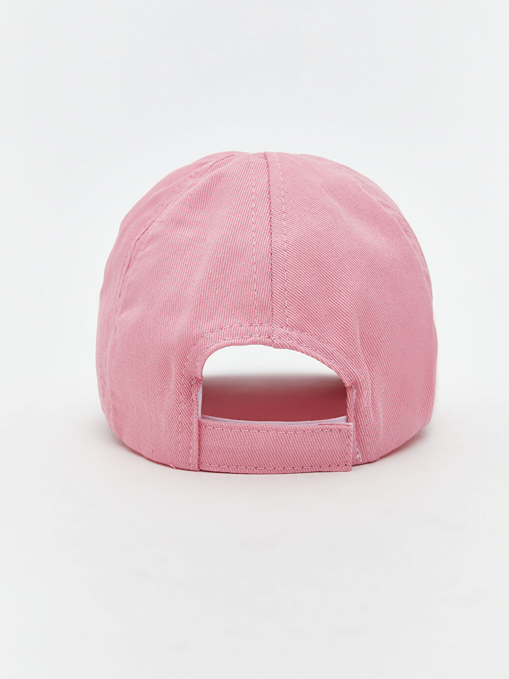 Pembe Baskılı Kız Bebek Kep Şapka-2