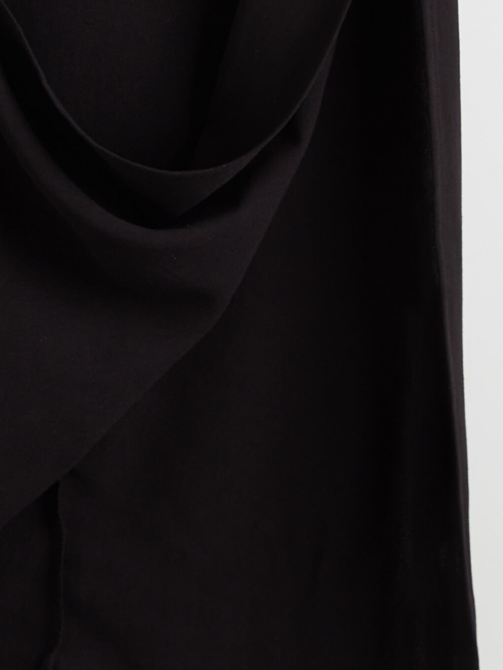 Siyah Kare Yaka  A Kesim Keten Karışımlı Elbise-6