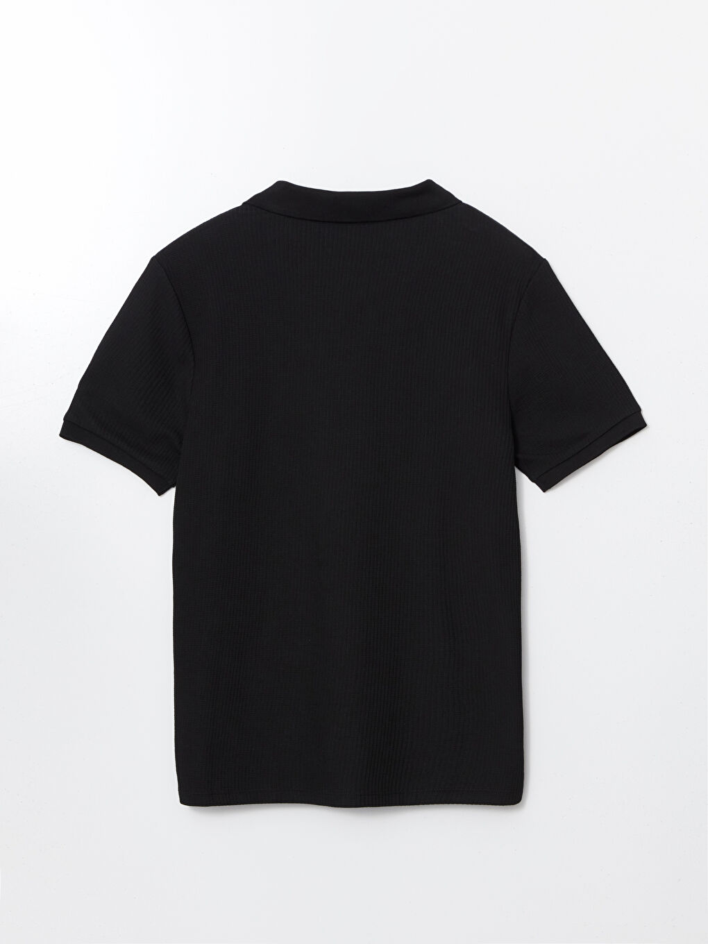Polo Neck Short Sleeve Men's T-Shirt -S5M006Z8-CVL