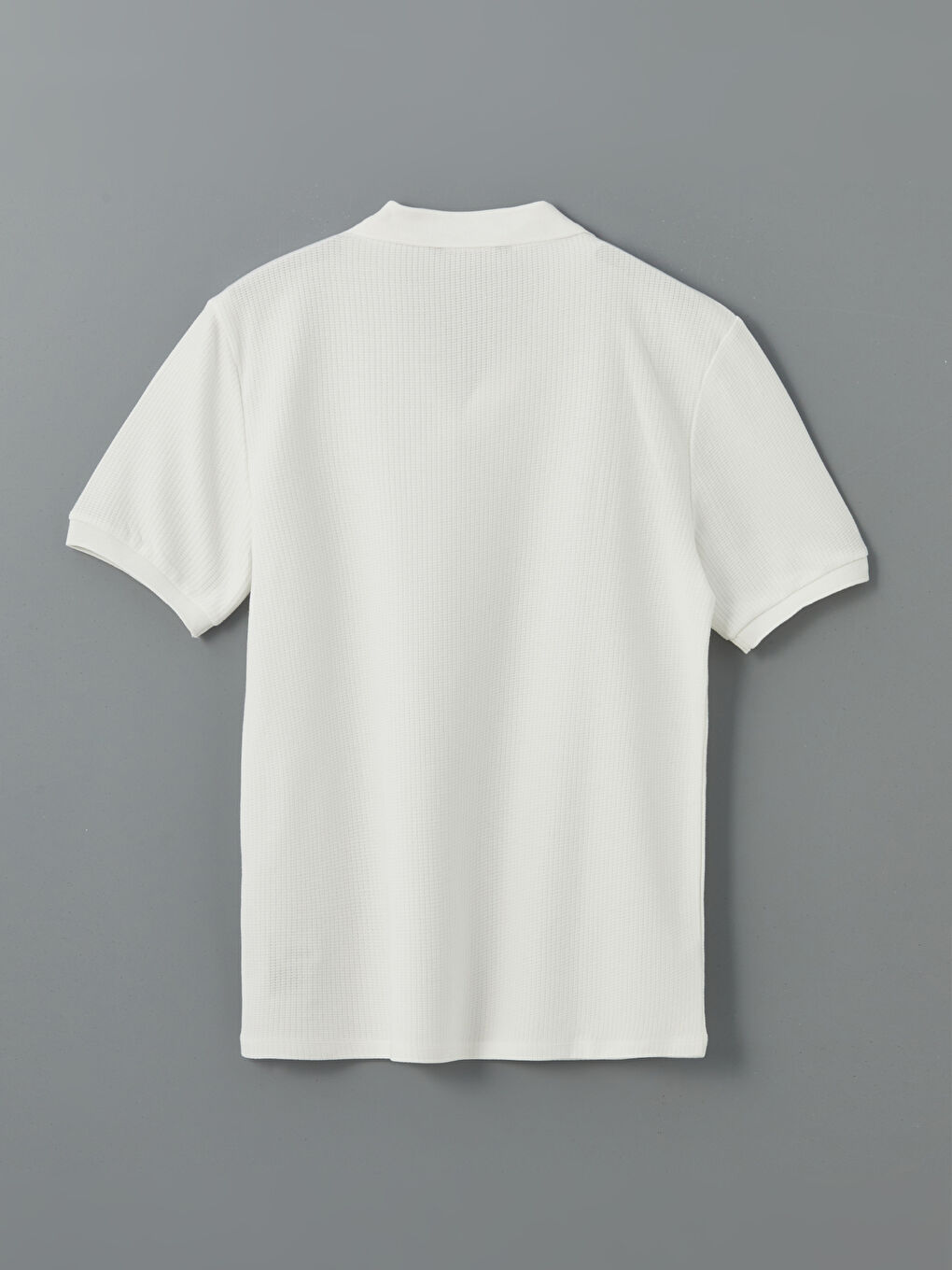 Polo Neck Short Sleeve Men's T-Shirt -S5M006Z8-R9J