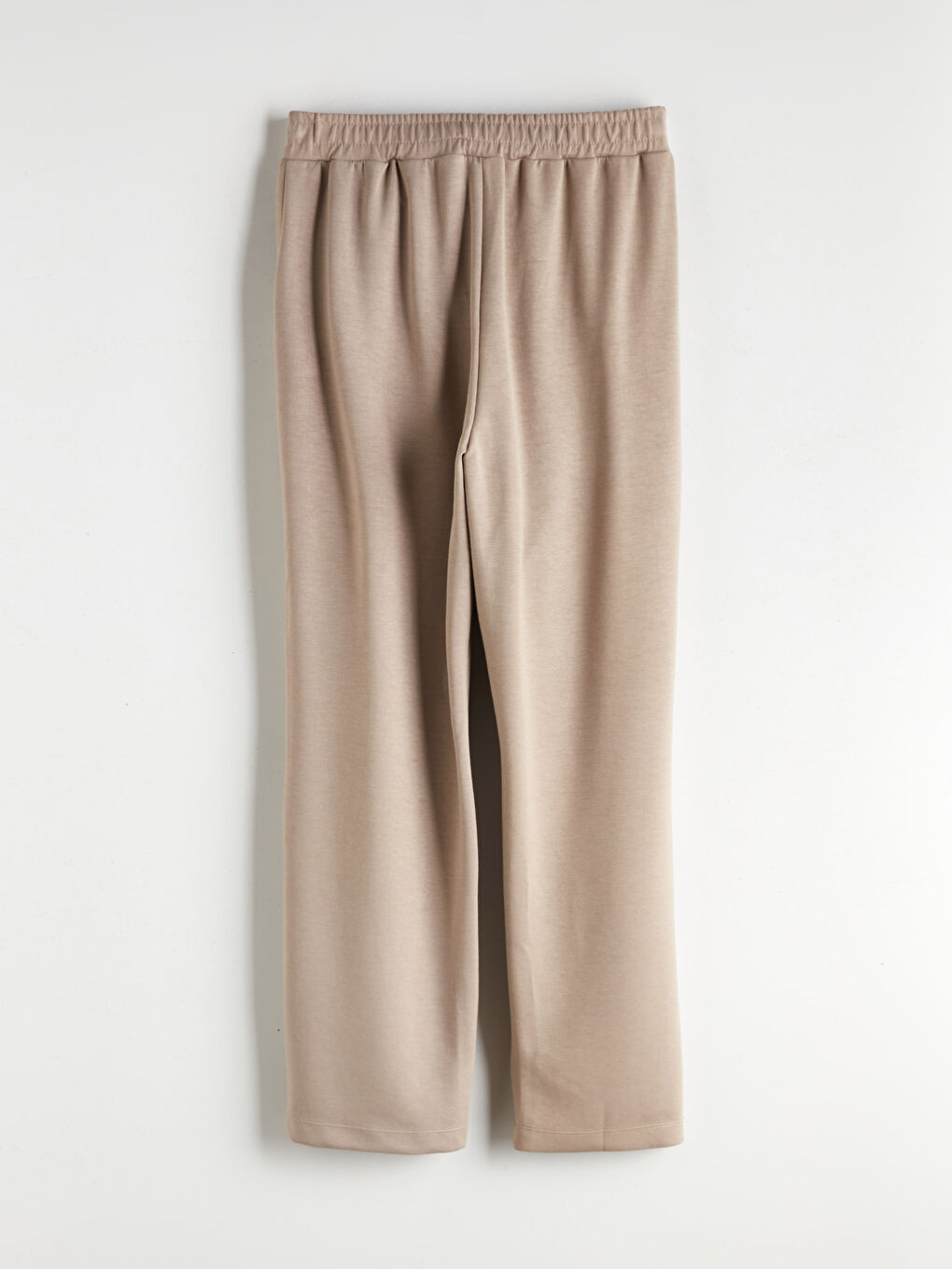 Karışık Beli Lastikli Kadın Pantolon-5