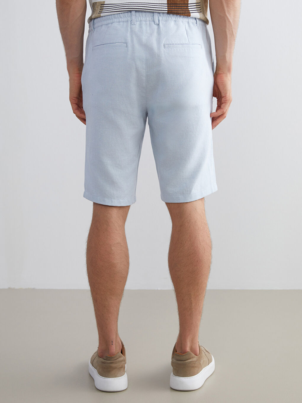 Karışık Standart Kalıp Erkek Şort-3