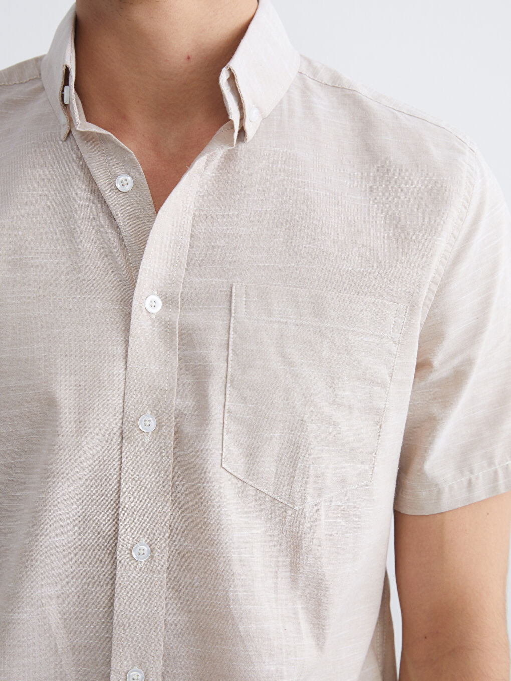 Karışık Regular Fit Kısa Kollu Erkek Gömlek-2