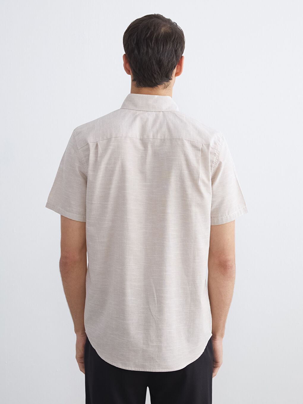 Karışık Regular Fit Kısa Kollu Erkek Gömlek-3