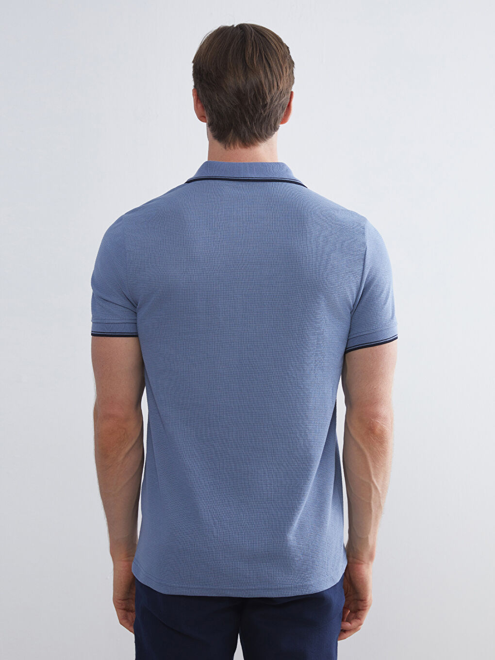 Karışık Polo Yaka Erkek Tişört-3