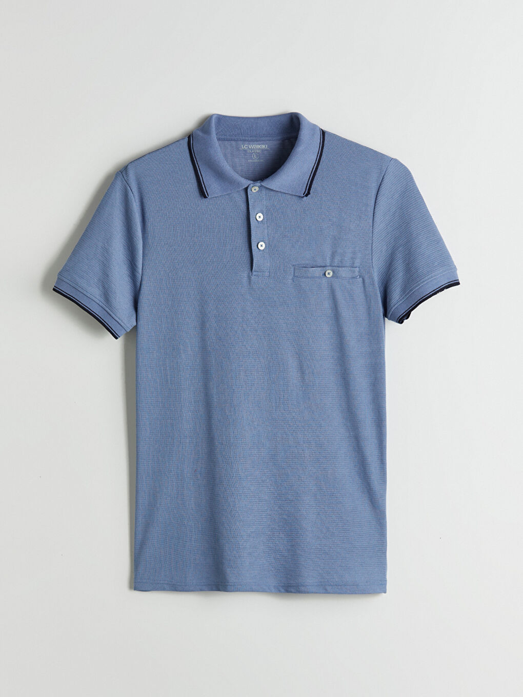 Karışık Polo Yaka Erkek Tişört-4