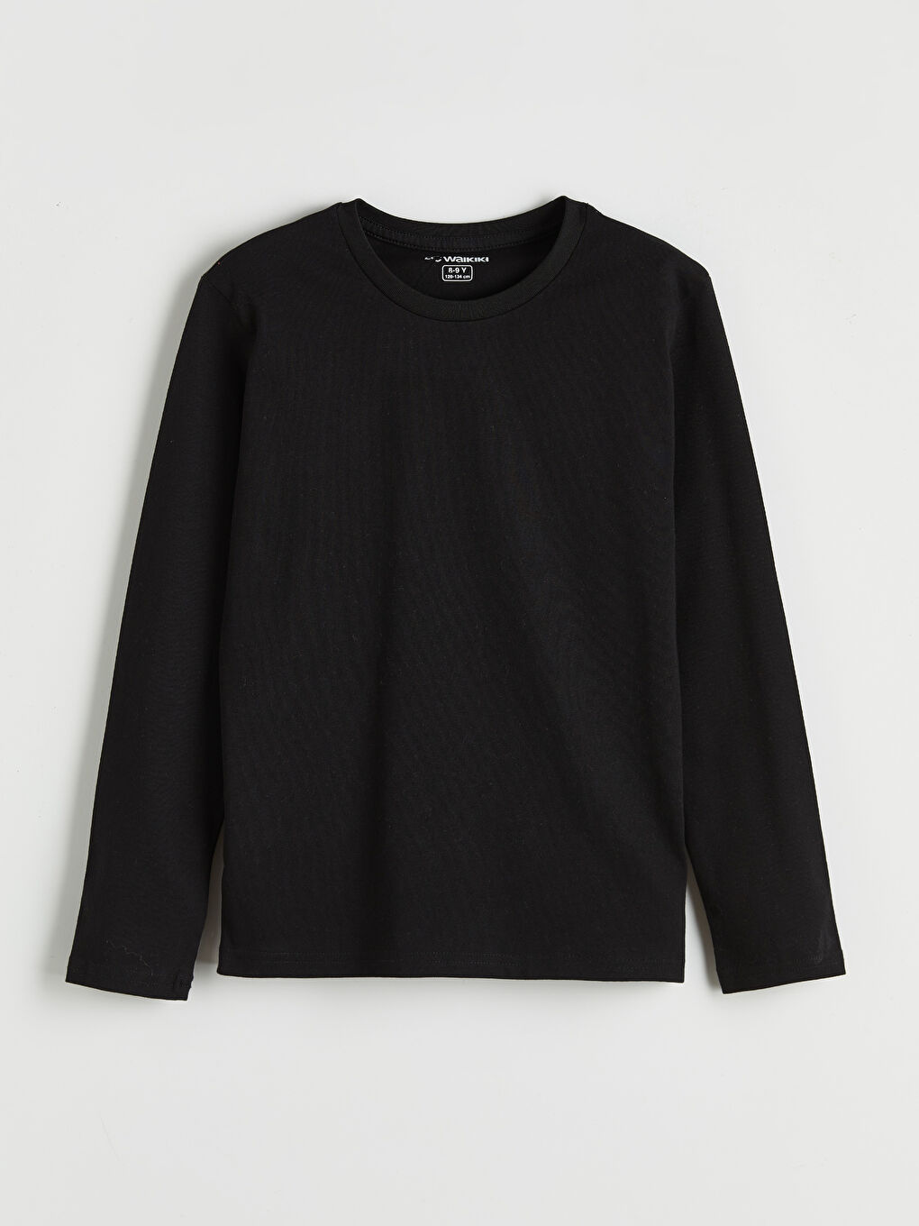 Karışık Bisiklet Yaka Uzun Kollu Erkek Çocuk Tişört