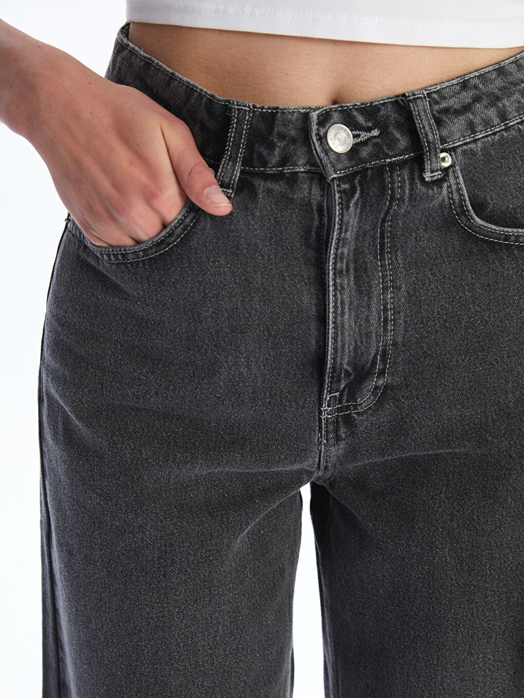 Wideleg Women's Jeans-2