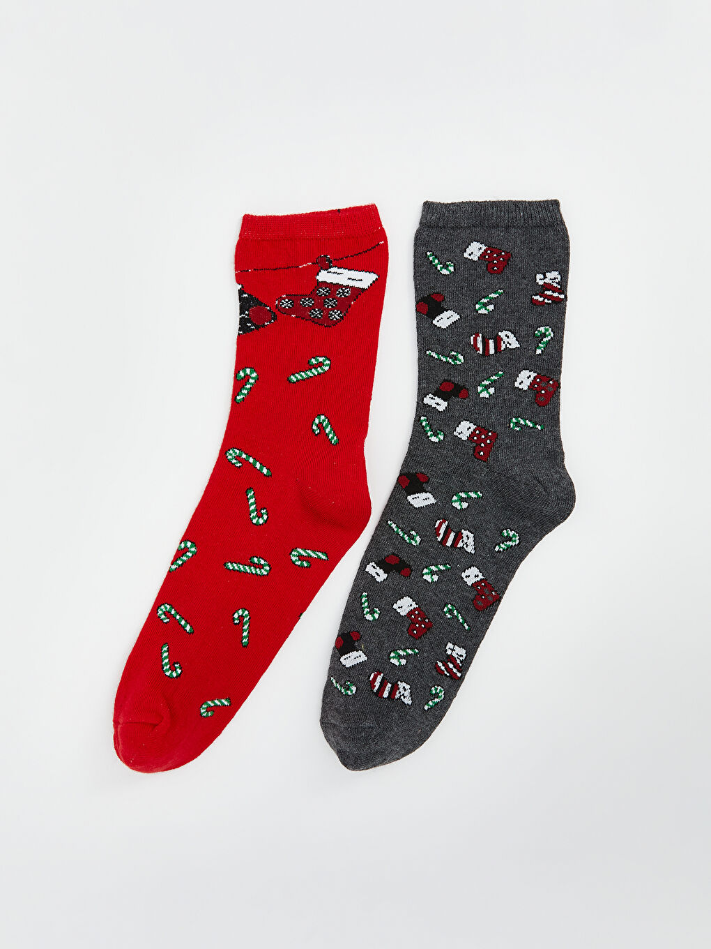 Christmas Themed Women's Ankle Socks 2 Pack -S5M140Z8-J4N
