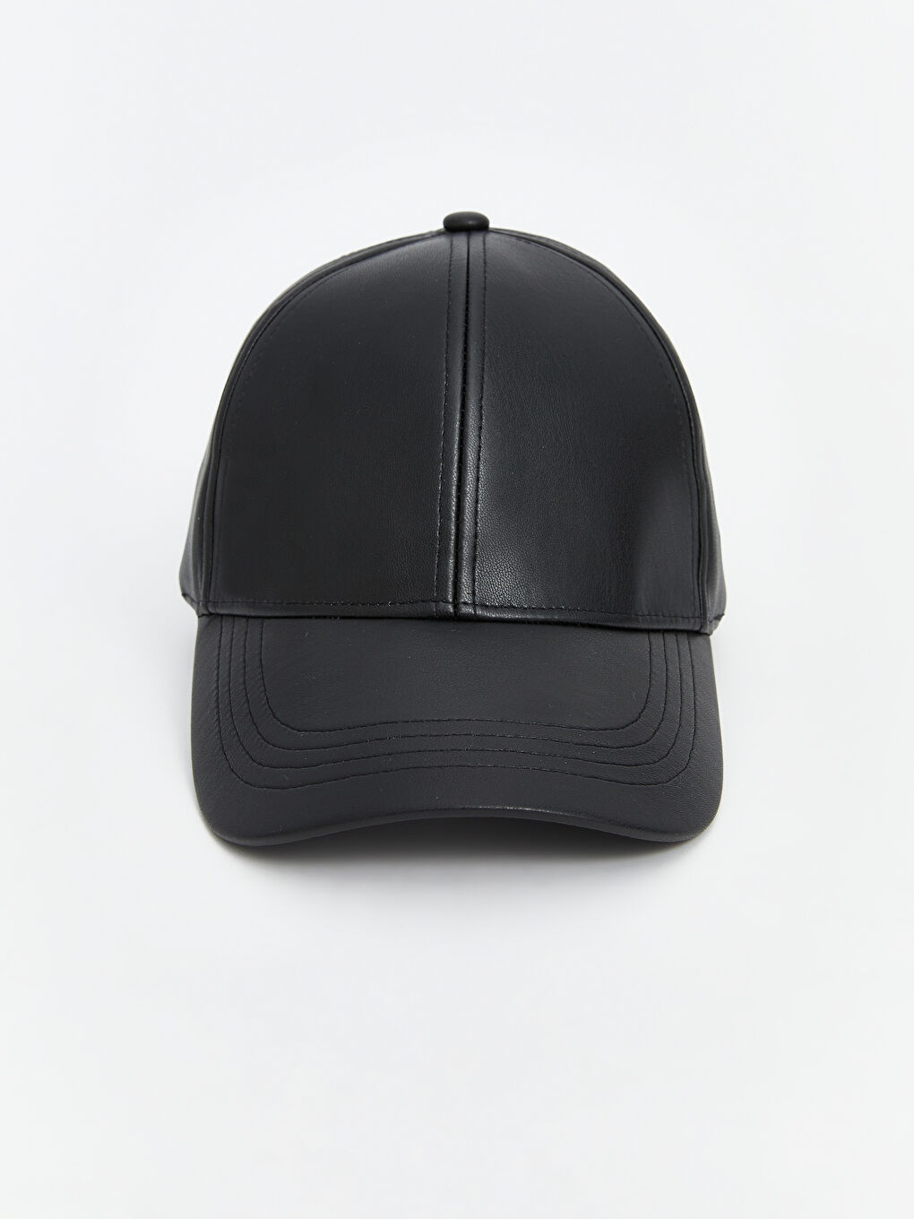 Leather Look Men's Cap Hat-2