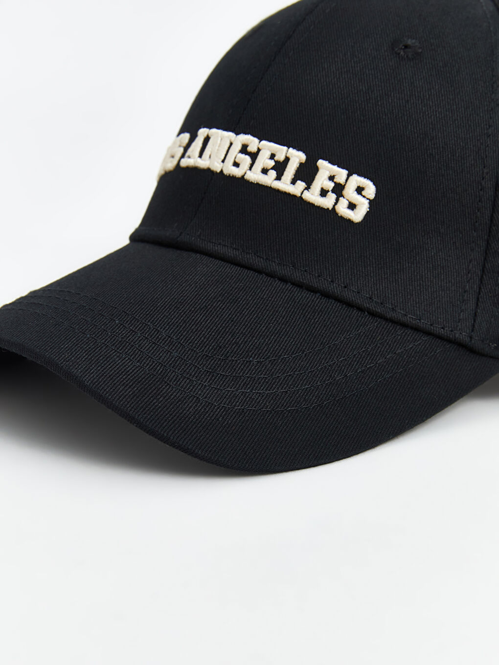 Text Embroidered Women's Baseball Cap-2