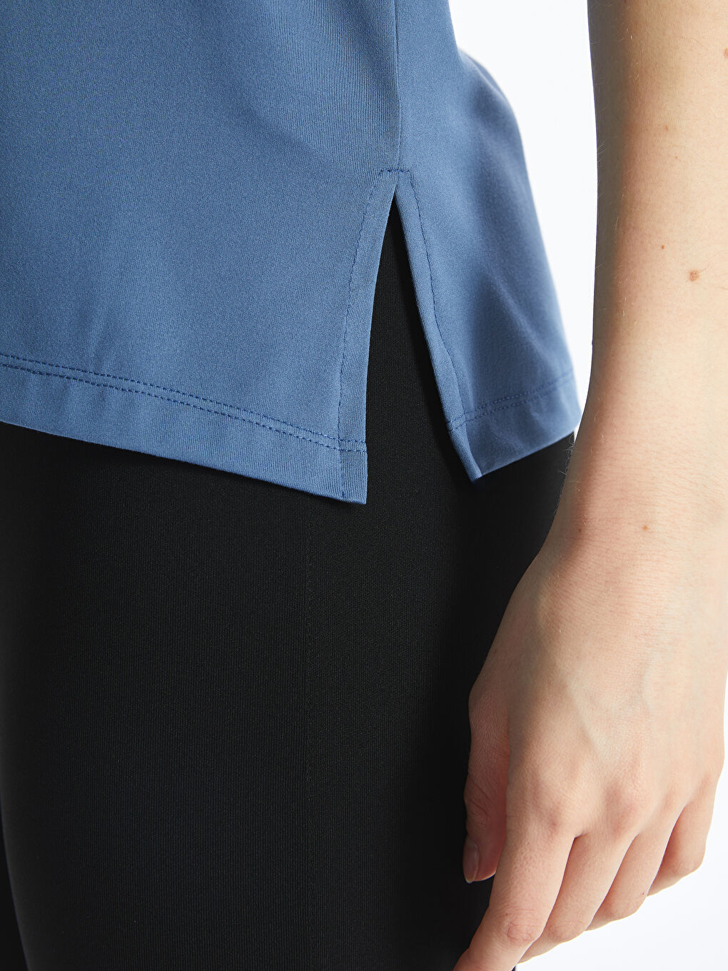 Mavi Bisiklet Yaka Kadın Spor Atlet-2