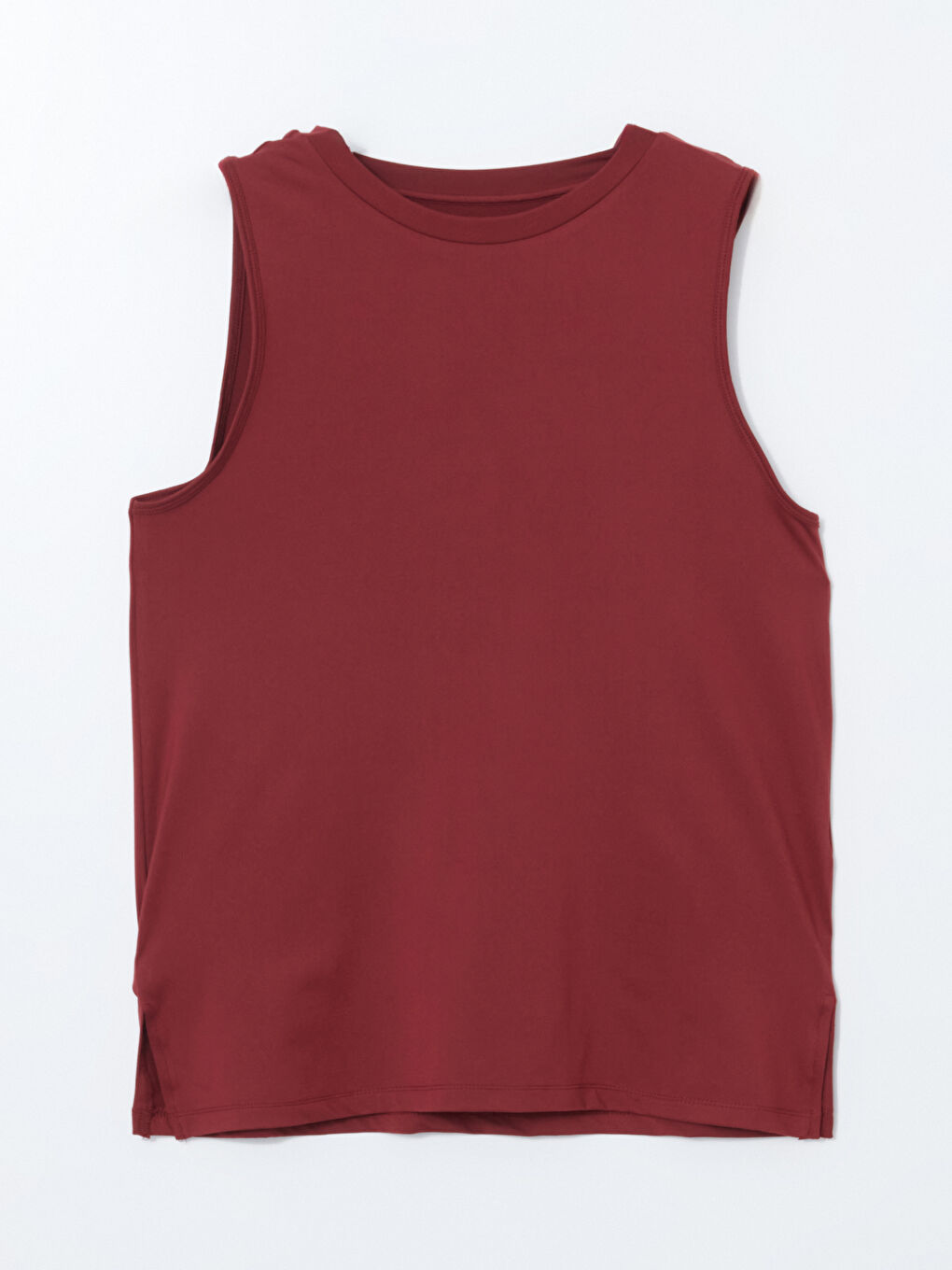 Bordo Bisiklet Yaka Kadın Spor Atlet-4