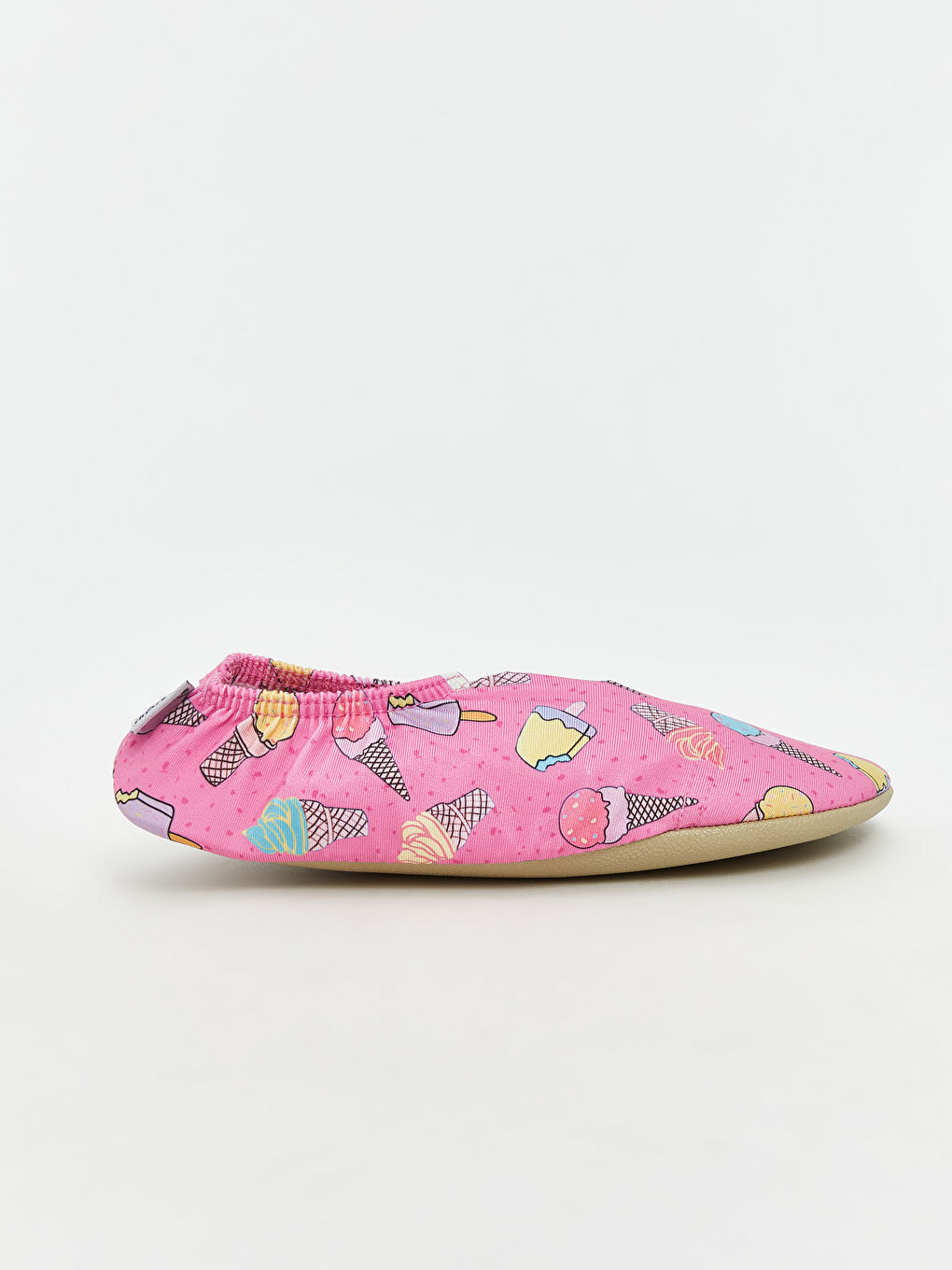 Pembe Baskılı Kız Çocuk Deniz Ayakkabısı-1