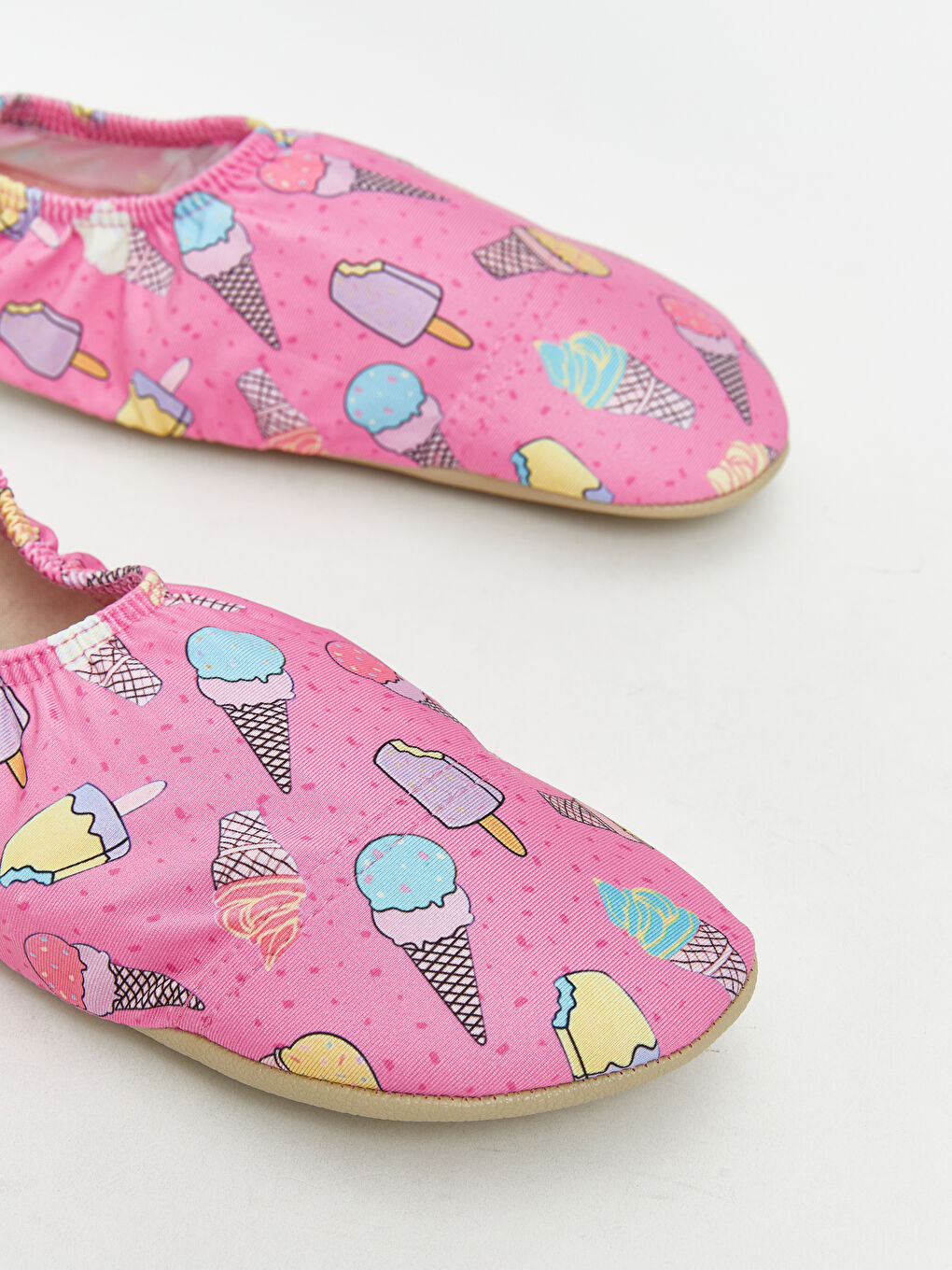 Pembe Baskılı Kız Çocuk Deniz Ayakkabısı-2