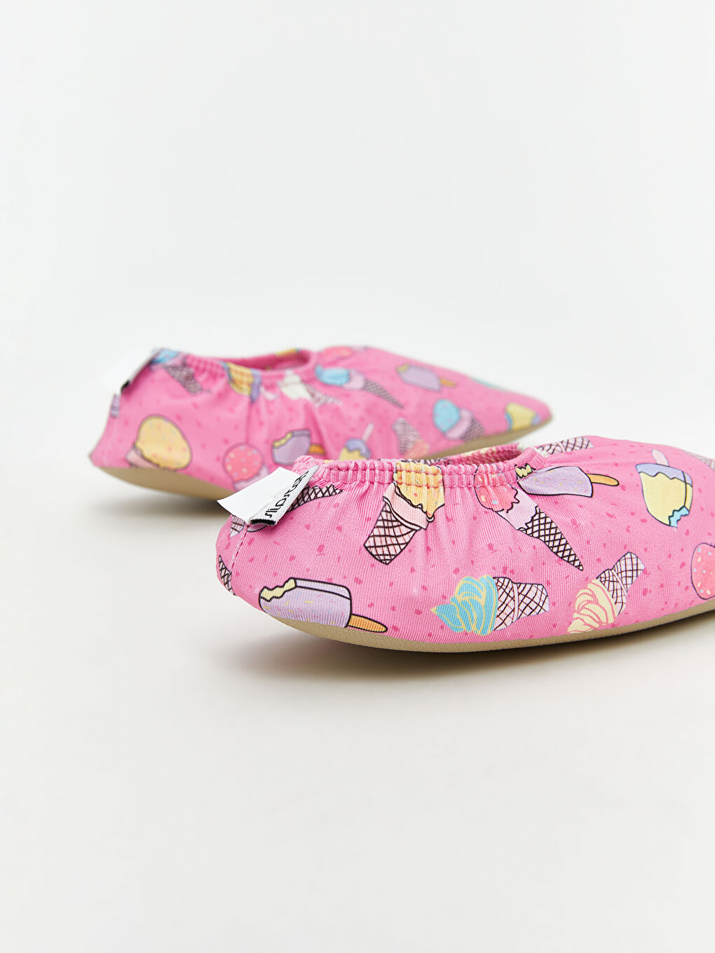 Pembe Baskılı Kız Çocuk Deniz Ayakkabısı-4