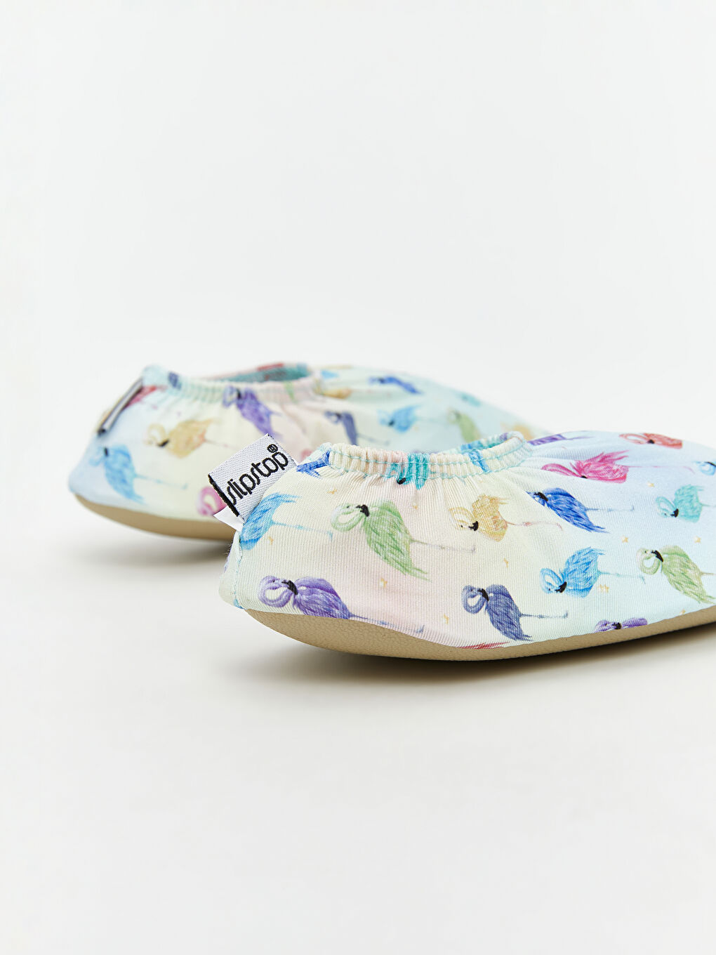 Karışık Baskılı Kız Çocuk Deniz Ayakkabısı-4