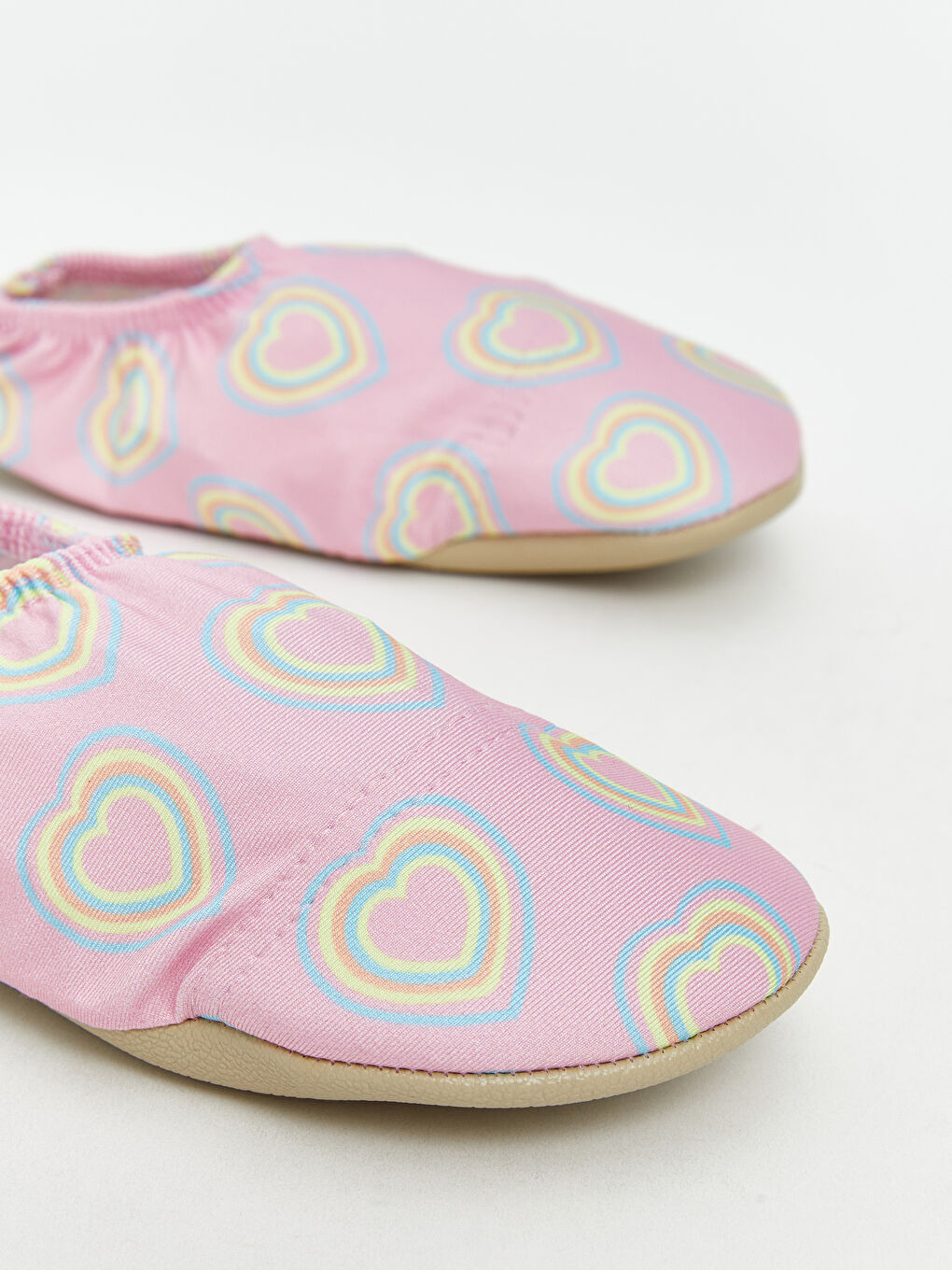 Pembe Baskılı Kız Çocuk Deniz Ayakkabısı-2