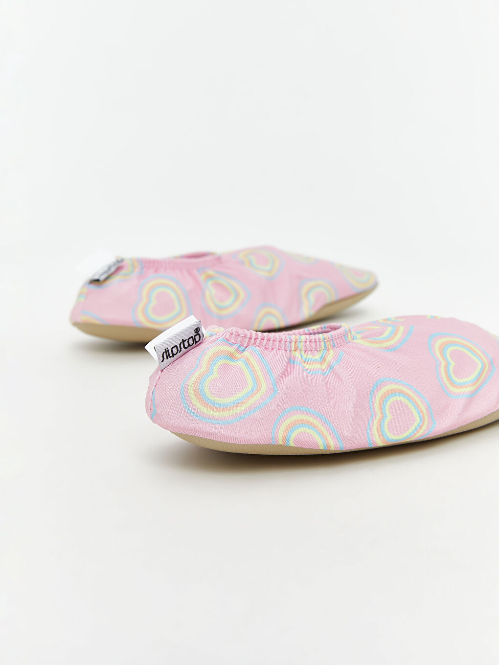 Pembe Baskılı Kız Çocuk Deniz Ayakkabısı-4