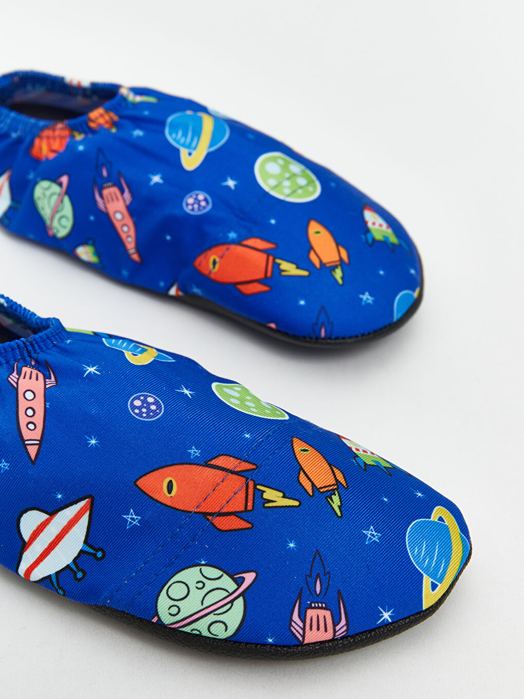 Mavi Baskılı Erkek Çocuk Deniz Ayakkabısı-5
