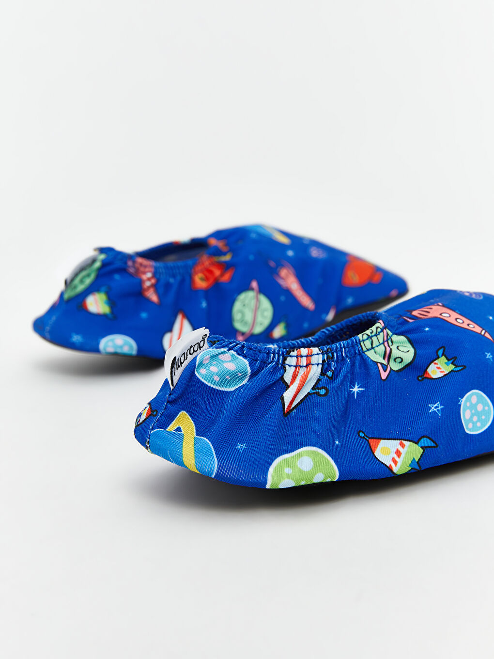 Mavi Baskılı Erkek Çocuk Deniz Ayakkabısı-9