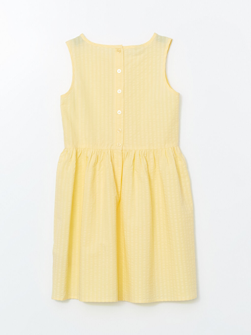 Crew Neck Girls Dress -S5M249Z4-FRS